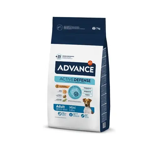 Precis tillagt | Advance Mini Adult Dry Dog Food With Chicken and Rice, 7kg