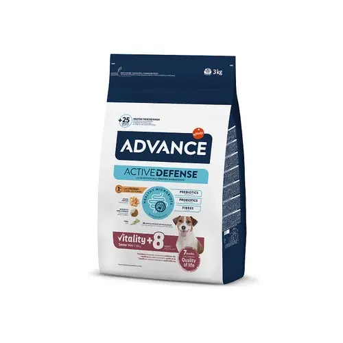 Advance Mini Senior Dry Dog Food With Chicken, 3kg - Köp idag