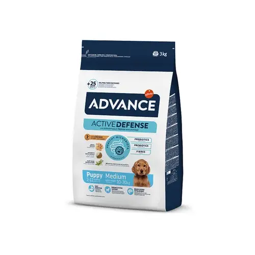 Advance Puppy Medium Dry Dog Food With Chicken, 3kg - Skaffa nu
