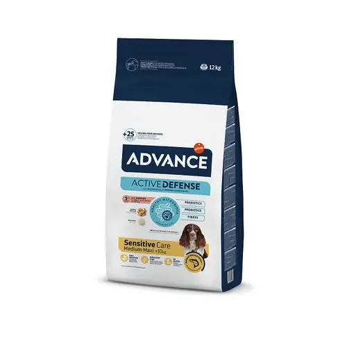 Snart slut | Advance Sensitive Dry Dog Food With Salmon, 12kg