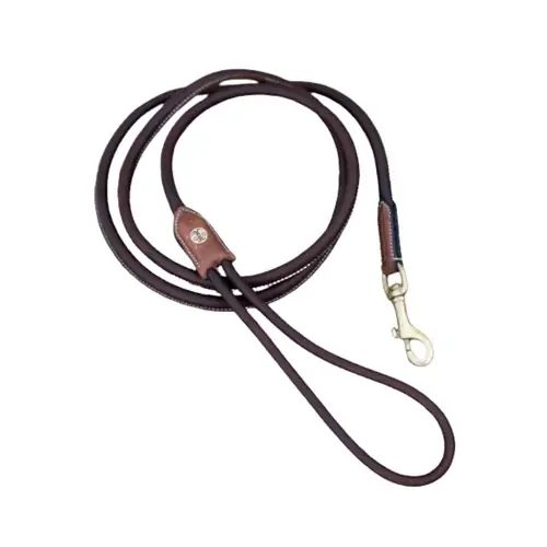 Mycket uppskattad - Alba Hundkoppel M 10mmx180cm Brun