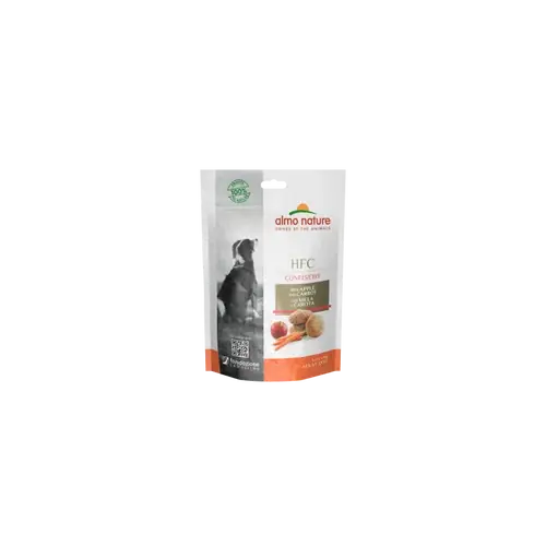 Almo Nature HFC Confiserie Dog Treats with Apple and Carrot, 6x10g - Spara mer