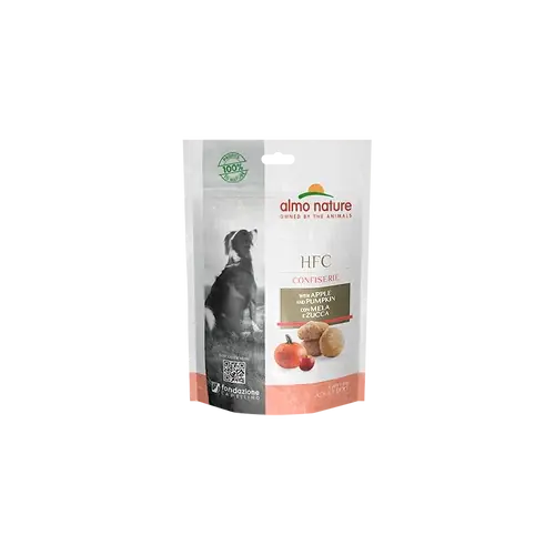Almo Nature HFC Confiserie Dog Treats with with Apple and Pumpkin, 6x10g | Nytt i sortimentet
