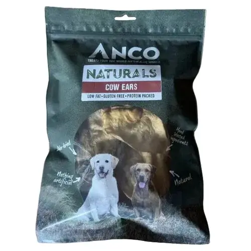 Erbjudandet går snart ut | Anco Naturals Cow Ears 8’s