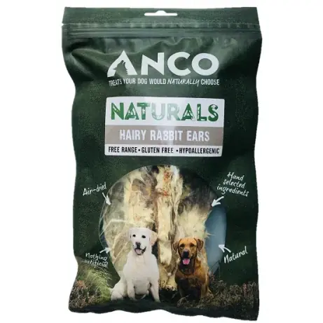 Anco Naturals Hairy Rabbit Ears 100gm - Handla nu