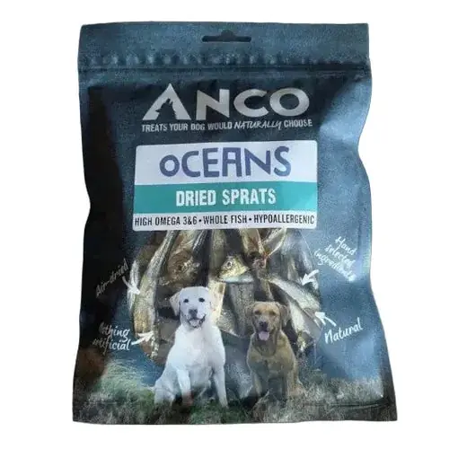 Anco Oceans Dried Sprats 150gm | Fyndpris