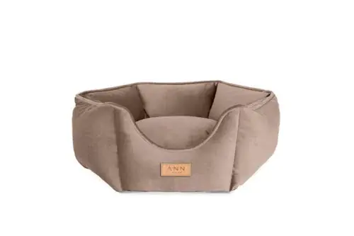 Toppsäljare - Ann Habor Milano Velvet Dog Bed – Brun