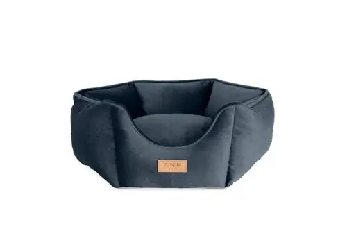 Ann Habor Milano Velvet Dog Bed – Marinblå | Dagens deal