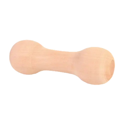 Nedsatt pris - Apportbock Trä Rund – 21 CM