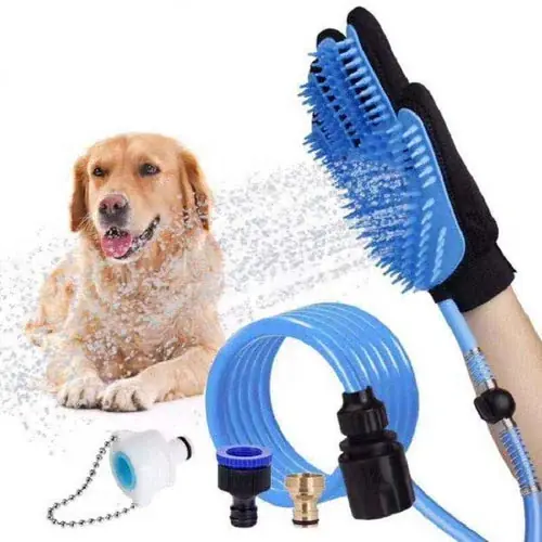 Dagens erbjudande | AquaPaw Pro – Guanto Doccia Massaggiante per Cani con Spruzzatore Integrato
