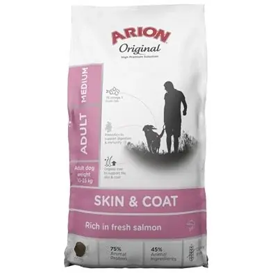 Arion Care – allergiförebyggande – hud & päls med lax – 2 kg - Mycket efterfrågad