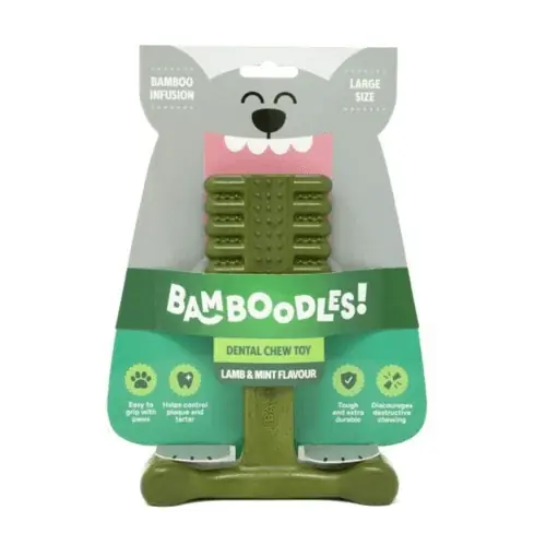 Topprodukt - Bamboodles T-Bone Dog Chew – Mint