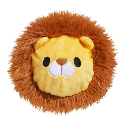 Endast denna vecka - Bark Super Chewer Lionel Lion tough rubber core lion dog toy L/XL