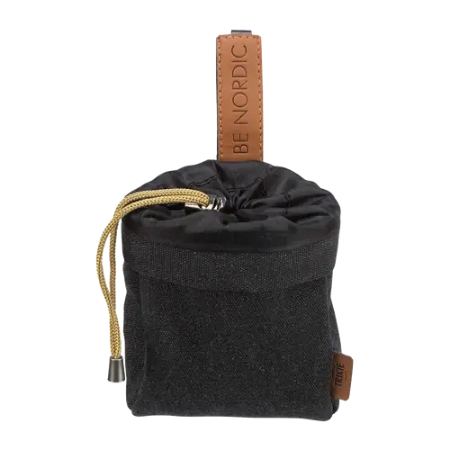 BE NORDIC Svart Snacksväska – 10 × 14 cm | Nytt lägre pris