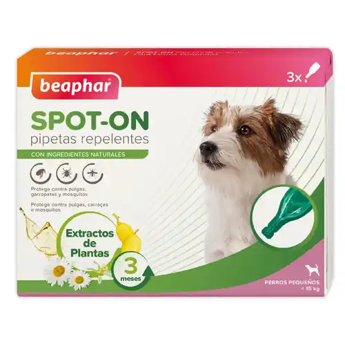 Beaphar Antiparasitic Repellent Pipettes for Small Dogs, 3×1 ml - Bästsäljare
