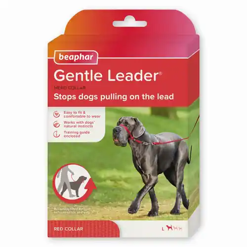 Beaphar Gentle Leader Size L Red, 1 piece - Ta chansen