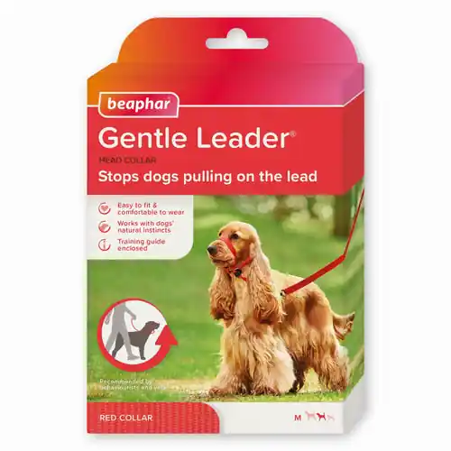 Utförsäljning | Beaphar Gentle Leader Size M Red, 1 piece