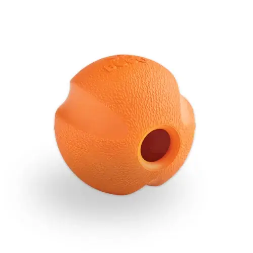 Beco Orange Rubber Fetch Ball - Bästsäljare