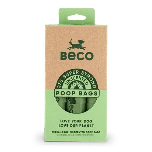 Mycket efterfrågad - Beco Unscented Degradable Poop Bags 270”s