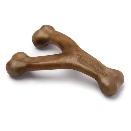 Benebone Puppy Wishbone Dog Chew Toy, Real Bacon | Bra pris