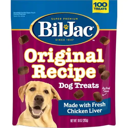 Beställ direkt | Bil-Jac 10 oz Original Recipe Liver Dry Dog Treat
