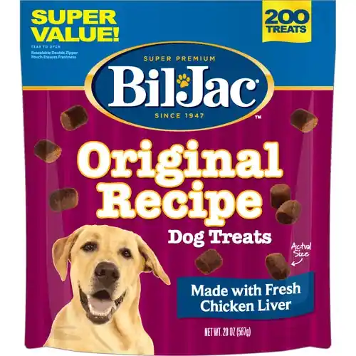 Bil-Jac 20 oz Original Recipe Liver Dry Dog Treat - Favorit hos kunderna