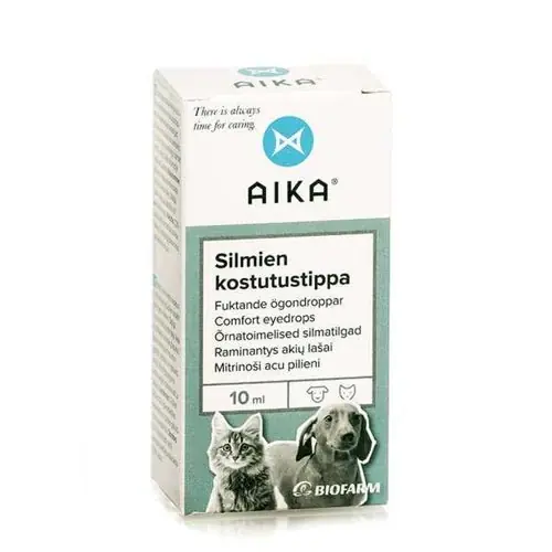 Bästsäljare | Biofarm Aika Comfort Eyedrops for Dogs, Cats, 10ml