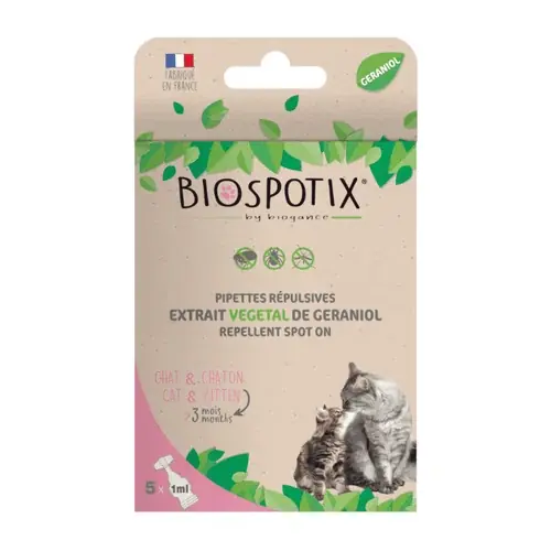 Expressleverans - Biospotix Natural Spot On for Cats