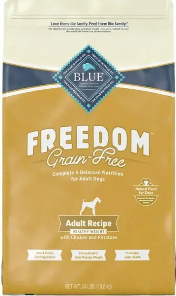 Blue Buffalo Freedom Adult Healthy Weight Chicken Recipe Dry Dog Food | Klar att skickas