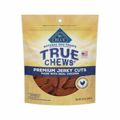 Blue Buffalo True Chews Premium Jerky Cuts Natural Dog Treats, Chicken 12oz. | Endast idag