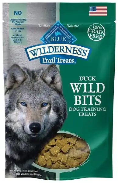 Blue Buffalo Wilderness Trail Treats Duck Wild Bits Dog Treats - Populärt just nu