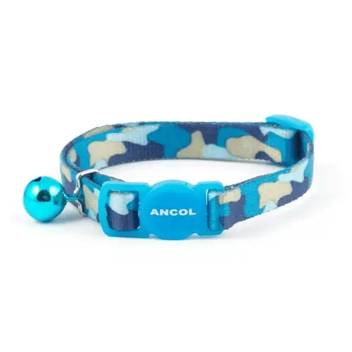 Blue Camo Safety Cat Collar | Nästan slut