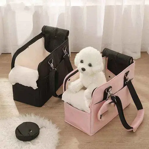 Borsa Trasportino per Cani con Tracolla ”Paris” – Eleganza e Comfort in Movimento - Kampanjen går snart ut