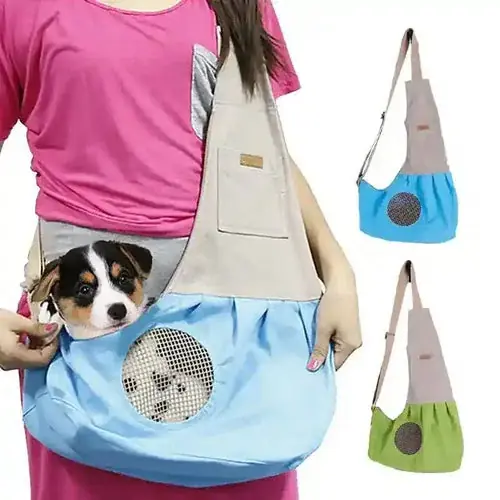Precis tillagt - Borsa Trasportino per Cani e Gatti in Tela ”Oreste”