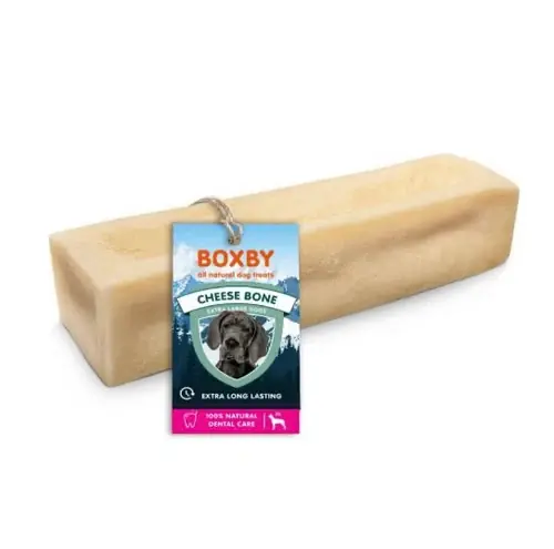 Få kvar i lager | Boxby Cheese Bone Large Cheesy Snack for Dogs