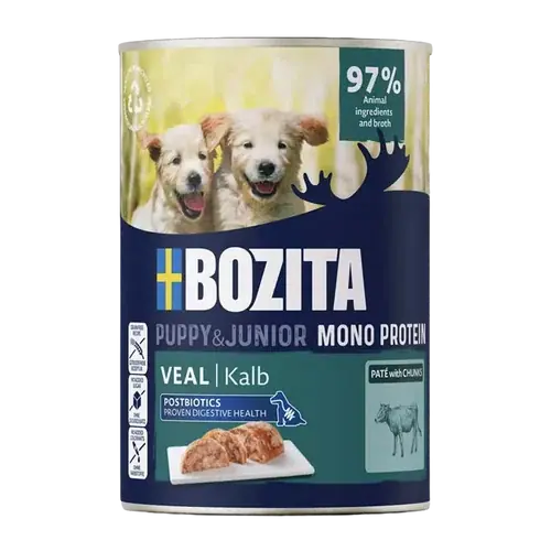 Prissänkt | Bozita Pate Puppy Veal – 400 G
