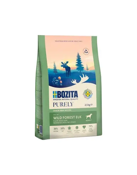 Smidig beställning - Bozita Purely Adult Elk 2,5 kg