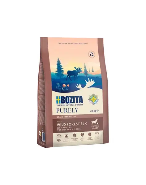 Bozita Purely Puppy & Junior 2,5 kg - I lager