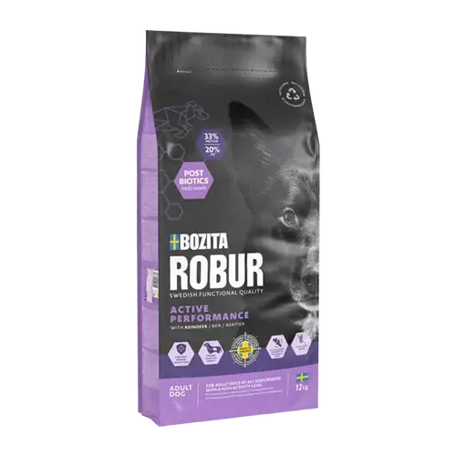 Outlet - Bozita Robur Adult Active Performance Reindeer – 12 KG