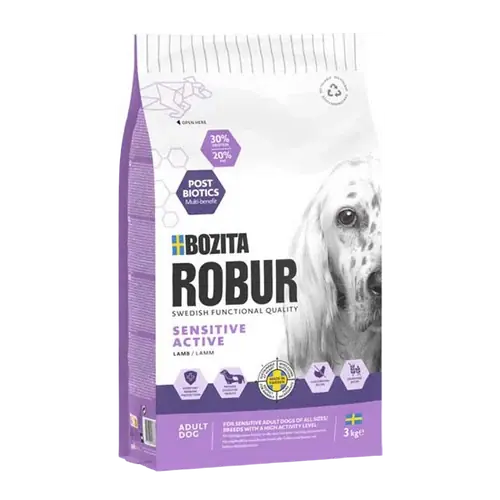 Fynd | Bozita Robur Adult Active Sensitive Lamb