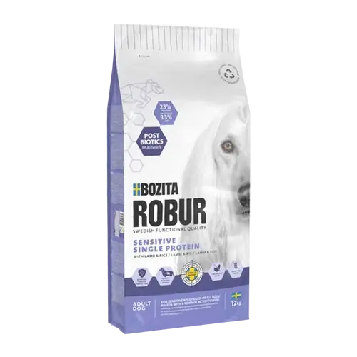 Väl omtyckt | Bozita Robur Adult Sensitive SP Lamb & Rice