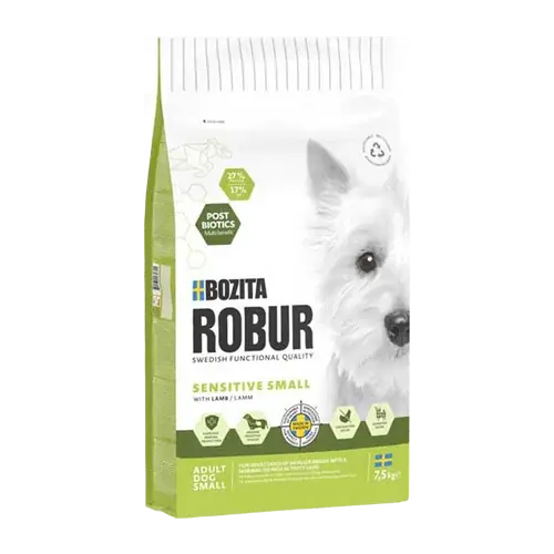 Nytt lägre pris | Bozita Robur Adult Small Sensitive GF Lamb