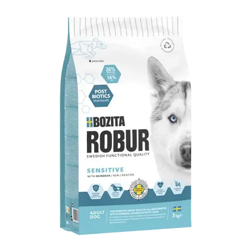 Bozita Robur Sens Gr.Free Reindeer - Snabb leverans