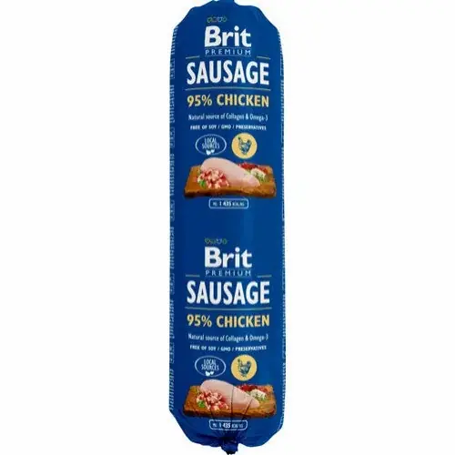 Premium - Brit – Korv m. kyckling 800g