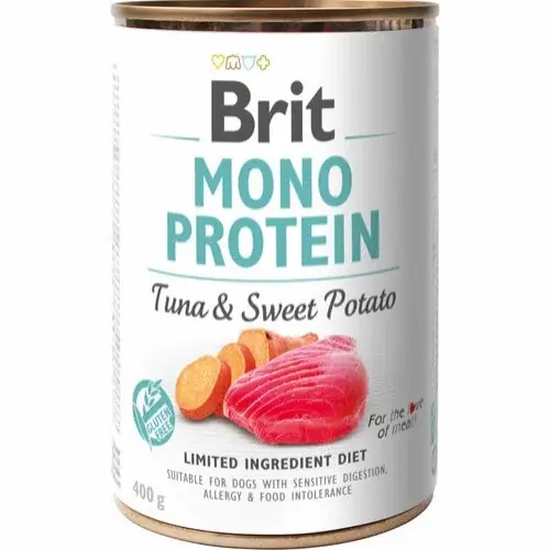 Brit – Mono Protein Tonfisk & Sötpotatis 400g - Toppkvalitet
