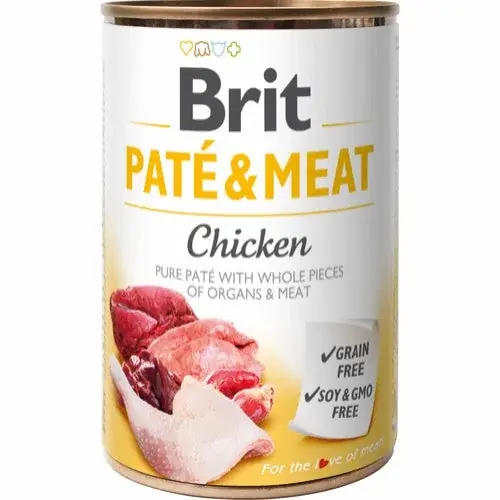 Prissänkt | Brit – Paté & Kött – olika varianter 400g