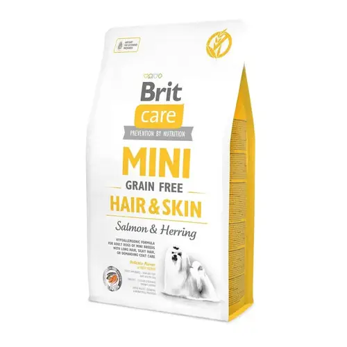 Kanonpris - Brit Care Dog Mini Grain-Free Hair & Skin 2 kilos