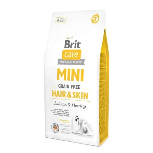 Rekommenderas - Brit Care Dog Mini Grain-Free Hair & Skin 7 kilos