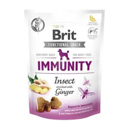 Sista chansen | Brit Care Dog Snack Immunity Insects 10x150g