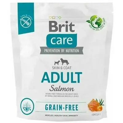 Försäljningssuccé - Brit Care GF Adult Salmon Dry Dog Food 1kg